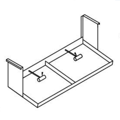 UL - SANDWICH PAPER TRAY (SINGLE LAYER)